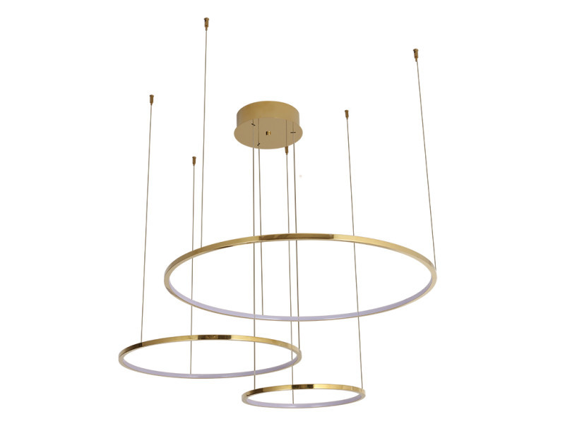 Каскадная люстра Newport 15103/S champagne gold Loren
