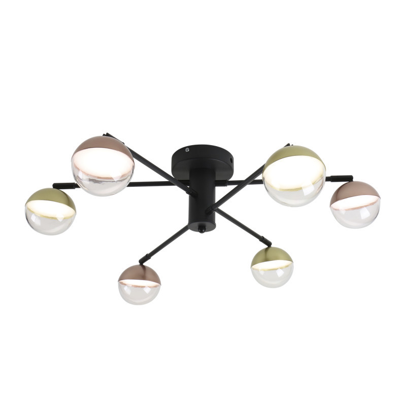 Люстра на штанге Escada DIVERSE 10271/6LED Gold/Copper