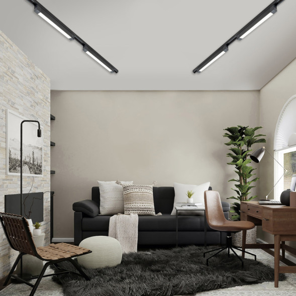 Светодиодный трековый светильник Escada 20001TRU/02LED SBK