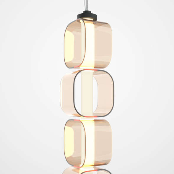 Подвесной светильник Maytoni MOD381PL-L30B3K Ritmo