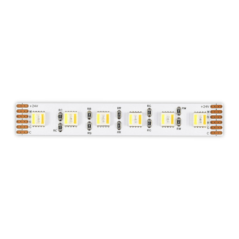 Лента ST-Luce ST1006.018.20RGBCCT ST100 18W 24V RGB+MIX (теплый+холодный) IP20