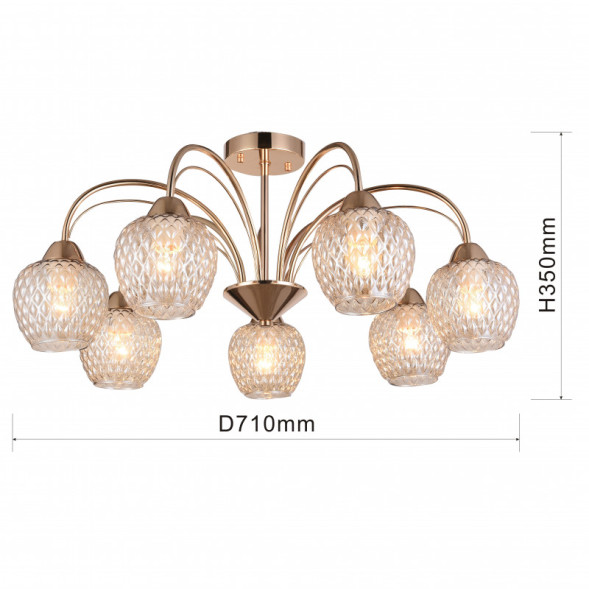 Люстра на штанге F-Promo Olimp 2541-7U