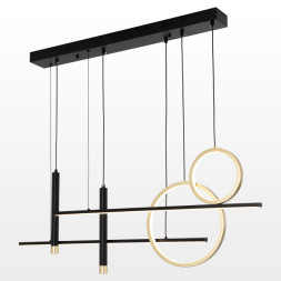 Подвесная люстра Lussole Beaumont LSP-7006