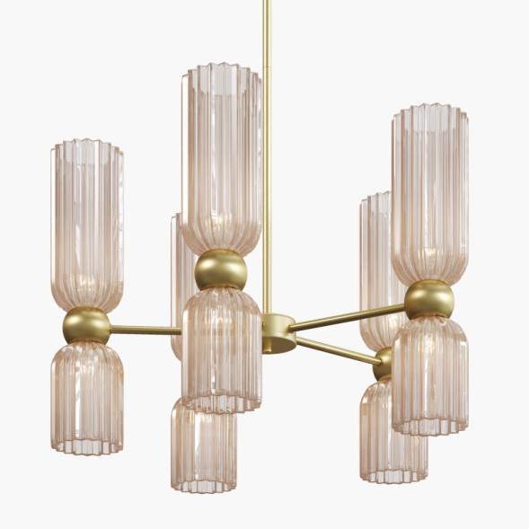 Люстра на штанге Maytoni ANTIC MOD302PL-10CG