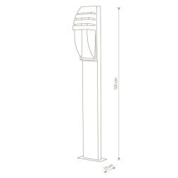 Садово-парковый светильник Nowodvorski MISTRAL 3394