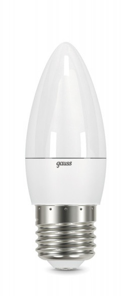 Светодиодная лампа Gauss Свеча 103102210 9.5W 220V 950lm E27 белый (дневной)