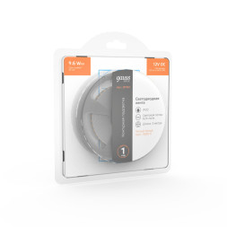 Лента Gauss Basic LED 2835/120 BT061 28.8W 12V 624lm белый (теплый) IP20