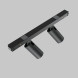 Магнитный трековый светильник Maytoni Technical Focus Duo TR176-1-2X3WTW-M-B