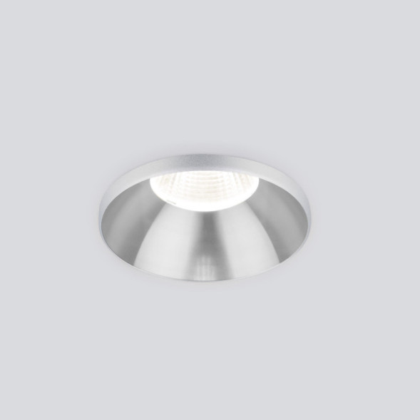 Встраиваемый точечный светильник Elektrostandard 25026/LED 7W 4200K SL серебро