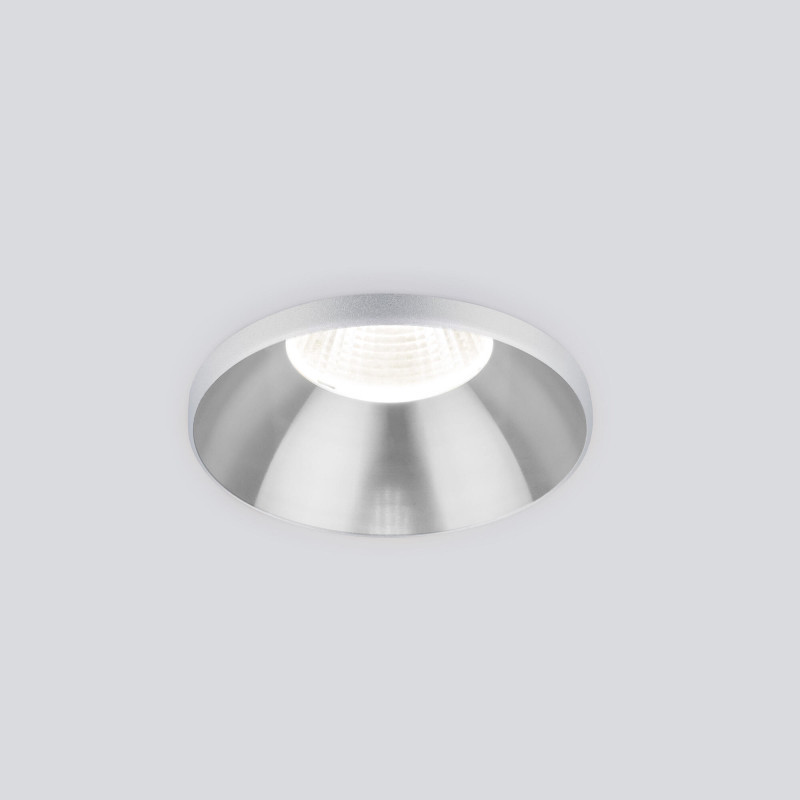 Встраиваемый точечный светильник Elektrostandard 25026/LED 7W 4200K SL серебро