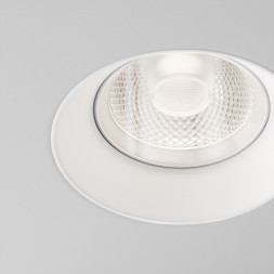 Точечный влагозащищенный светильник Maytoni Technical Flint DL101-GU10-TRS-W