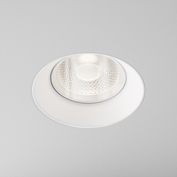 Точечный влагозащищенный светильник Maytoni Technical Flint DL101-GU10-TRS-W