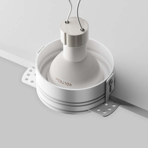 Точечный влагозащищенный светильник Maytoni Technical Flint DL101-GU10-TRS-W