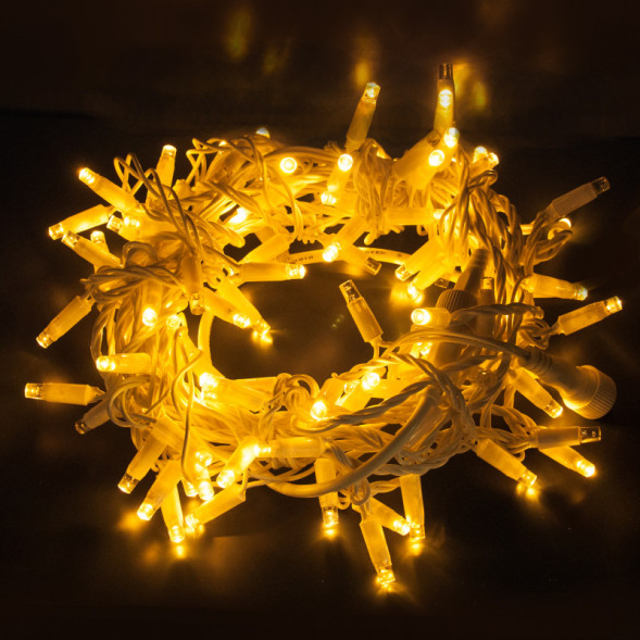 Светодиодная нить Eurosvet 400-102 теплый белый 20м IP65