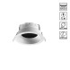 Точечный встраиваемый светильник 371003 Novotech GEMINI