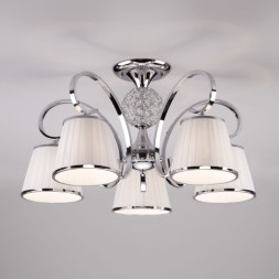 Люстра на штанге Eurosvet TESSA 60088/5 хром