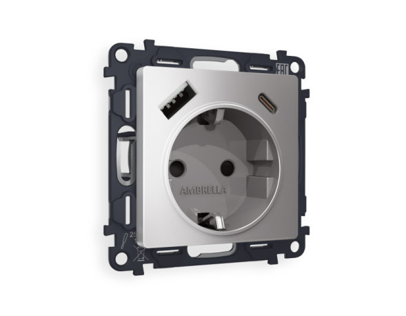 Розетка Ambrella Volt MA510010 ALFA QUANT
