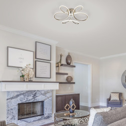 Потолочная люстра Eurosvet Lozanna 90083/3 хром