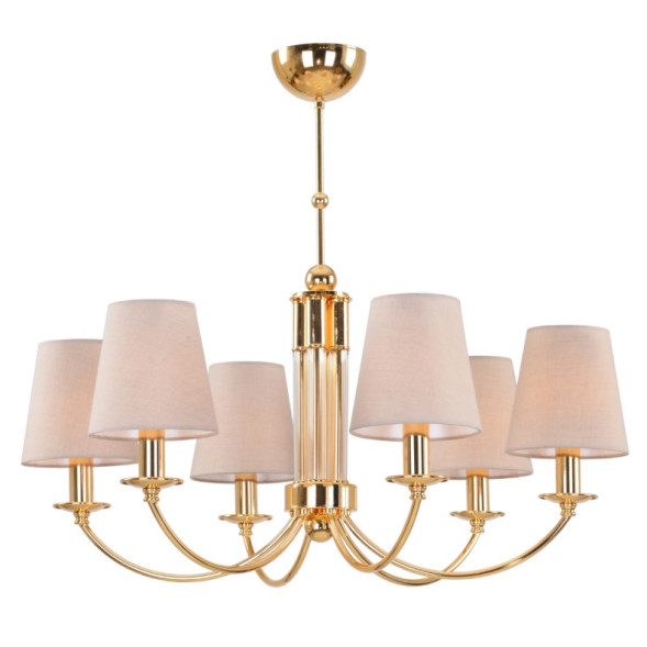 Люстра на штанге Crystal Lux Camila CAMILA SP6 GOLD