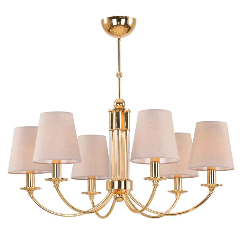 Люстра на штанге Crystal Lux Camila CAMILA SP6 GOLD