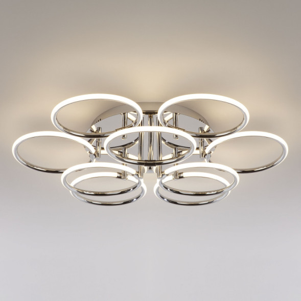 Люстра на штанге Eurosvet Impulse 90069/9 хром