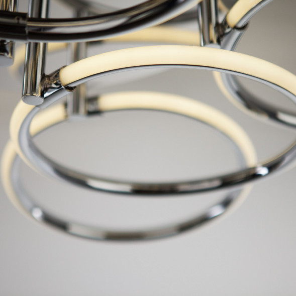 Люстра на штанге Eurosvet Impulse 90069/9 хром