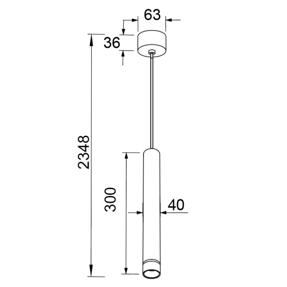 Подвесной светильник Mantra 8877 Split