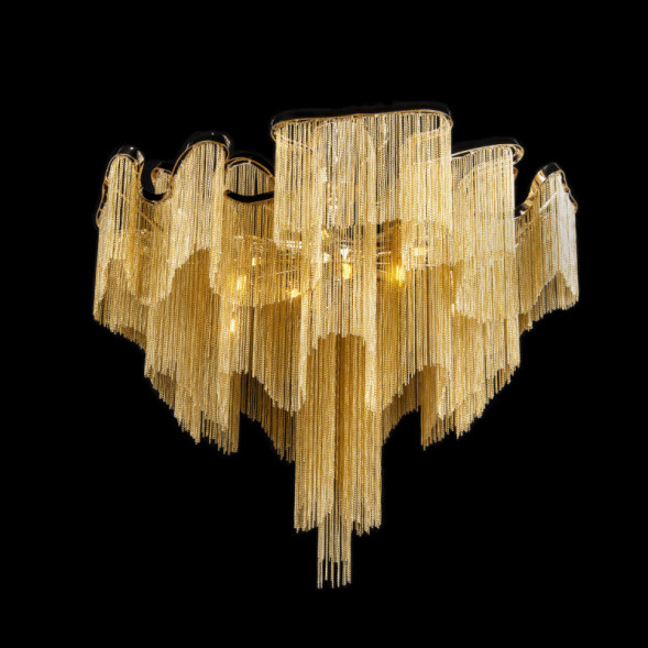 Люстра на штанге LOFT IT Stream 10208/1000C Gold