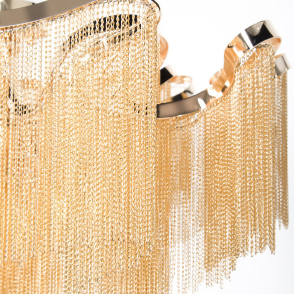 Люстра на штанге LOFT IT Stream 10208/1000C Gold