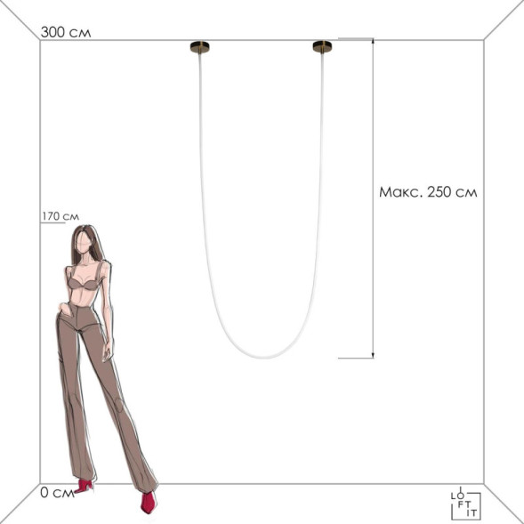 Подвесной светильник LOFT IT LORI 10230/5000