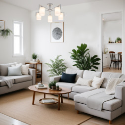 Люстра на штанге Escada STYLE 1142/5P Silver