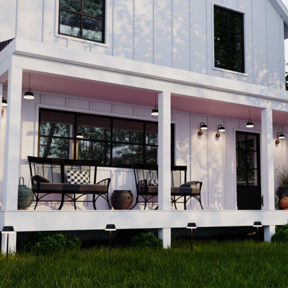 Подвесной уличный светильник Novotech GONNA 358459