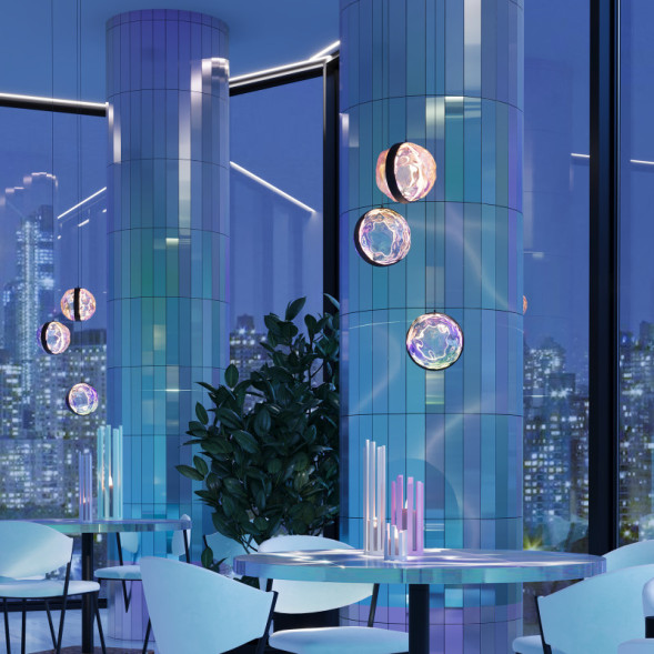 Подвесной светильник Maytoni MOD379PL-L6B3K Misterio