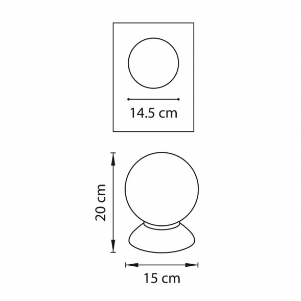 Настольная лампа Lightstar GLOBO 813914
