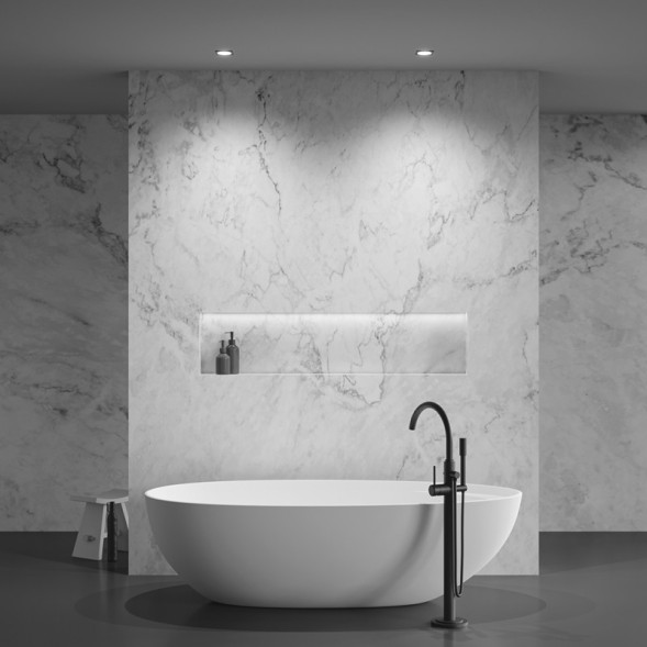 Точечный влагозащищенный светильник Maytoni Technical ZOOM DL033-2-01B