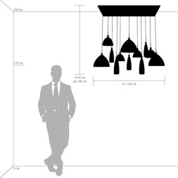 Подвесная люстра Lightstar Agola 810223