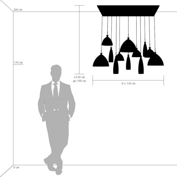 Подвесная люстра Lightstar Agola 810223