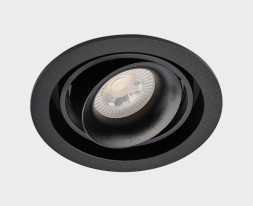 Точечный встраиваемый светильник ITALLINE DE DE-313 black