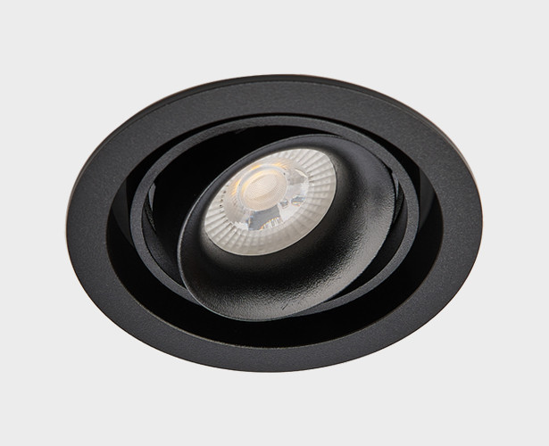 Точечный встраиваемый светильник ITALLINE DE DE-313 black