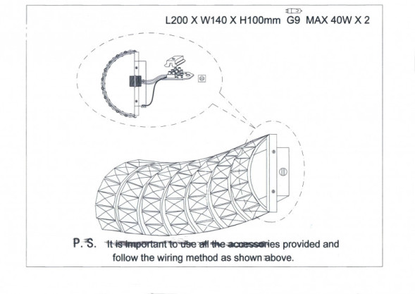 Бра Lightstar ONDA 741624