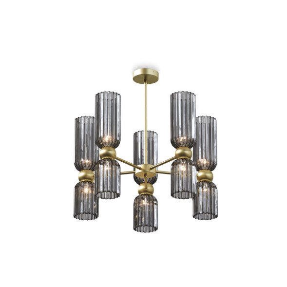 Люстра на штанге Maytoni ANTIC MOD302PL-10GR