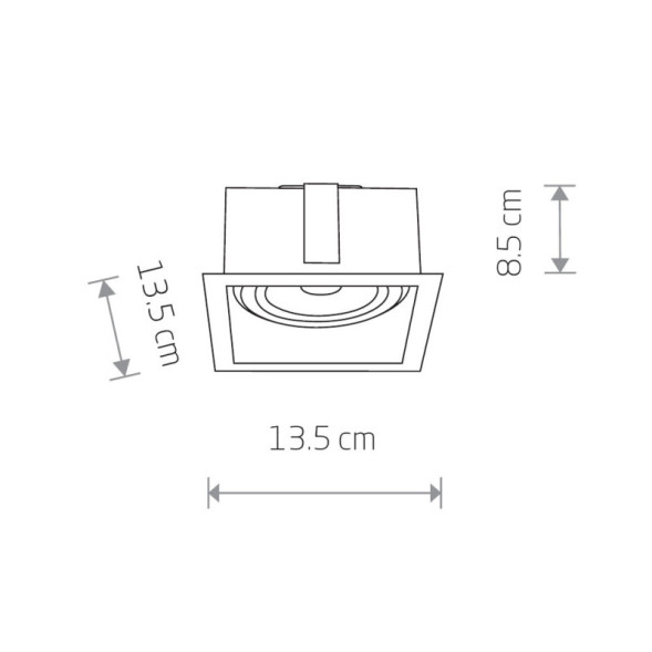 Встраиваемый точечный светильник Nowodvorski MOD 9417