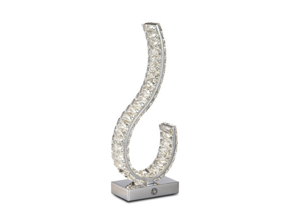 Настольная лампа Newport 8240 CRYSTAL 8240/T chrome