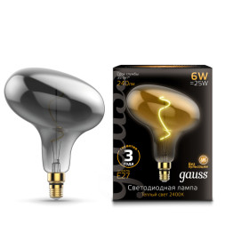 Светодиодная лампа Gauss 165802008 6W 220V 240lm E27 белый (теплый)