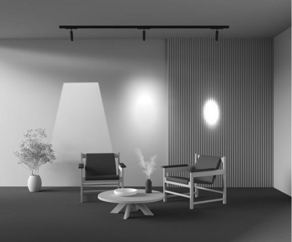 Магнитный трековый светильник Maytoni Technical Gala TR108-3-10W4K-B