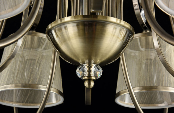 Люстра на штанге Freya Simone FR2020-PL-06-BZ