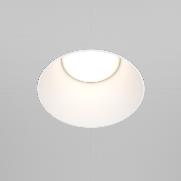 Встраиваемый точечный светильник Maytoni Technical SHARE DL051-01-GU10-RD-W