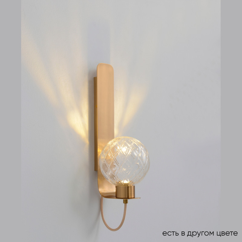 Бра Crystal Lux Bella BELLA AP1 BRASS
