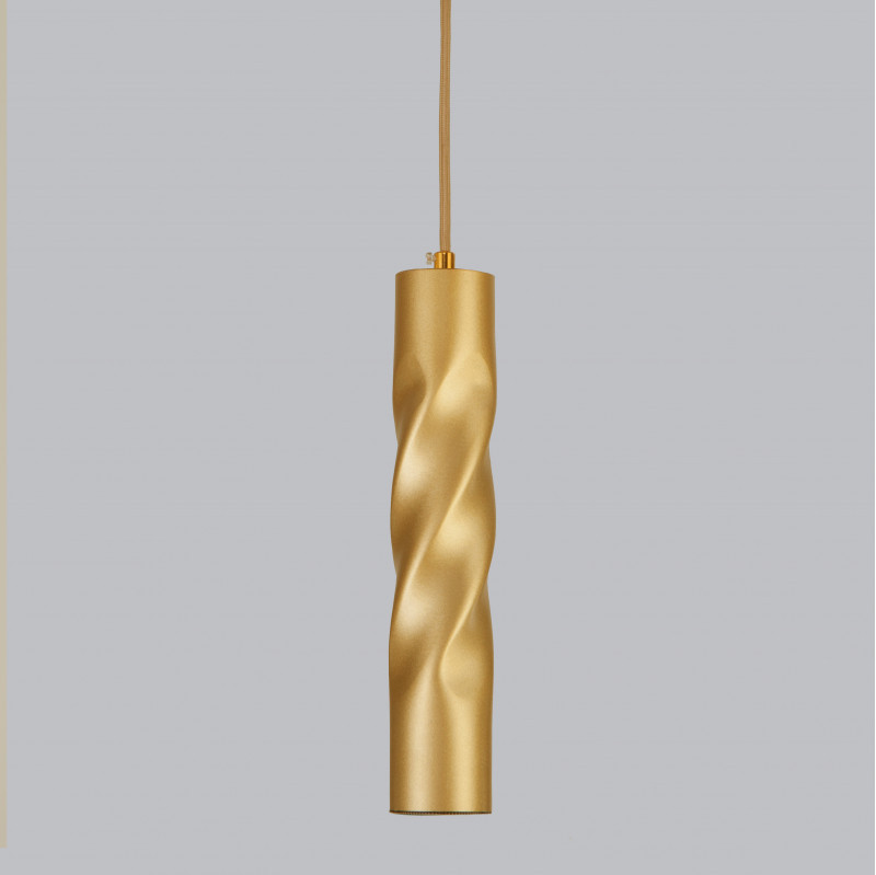 Подвесной светильник Eurosvet SCROLL 50136/1 LED золото