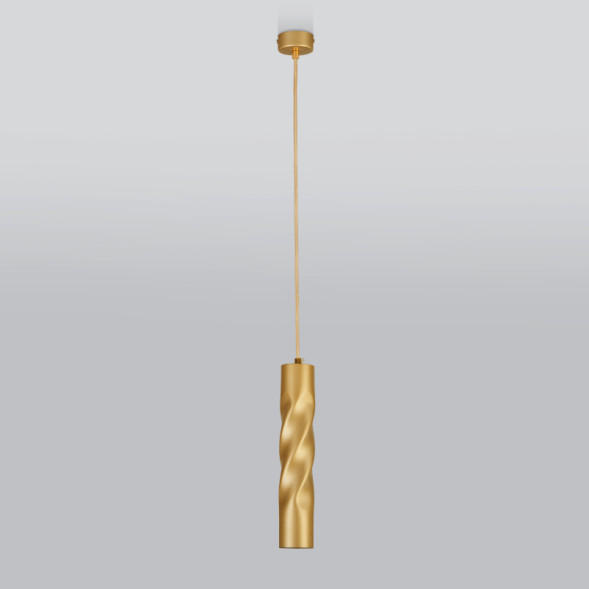Подвесной светильник Eurosvet SCROLL 50136/1 LED золото